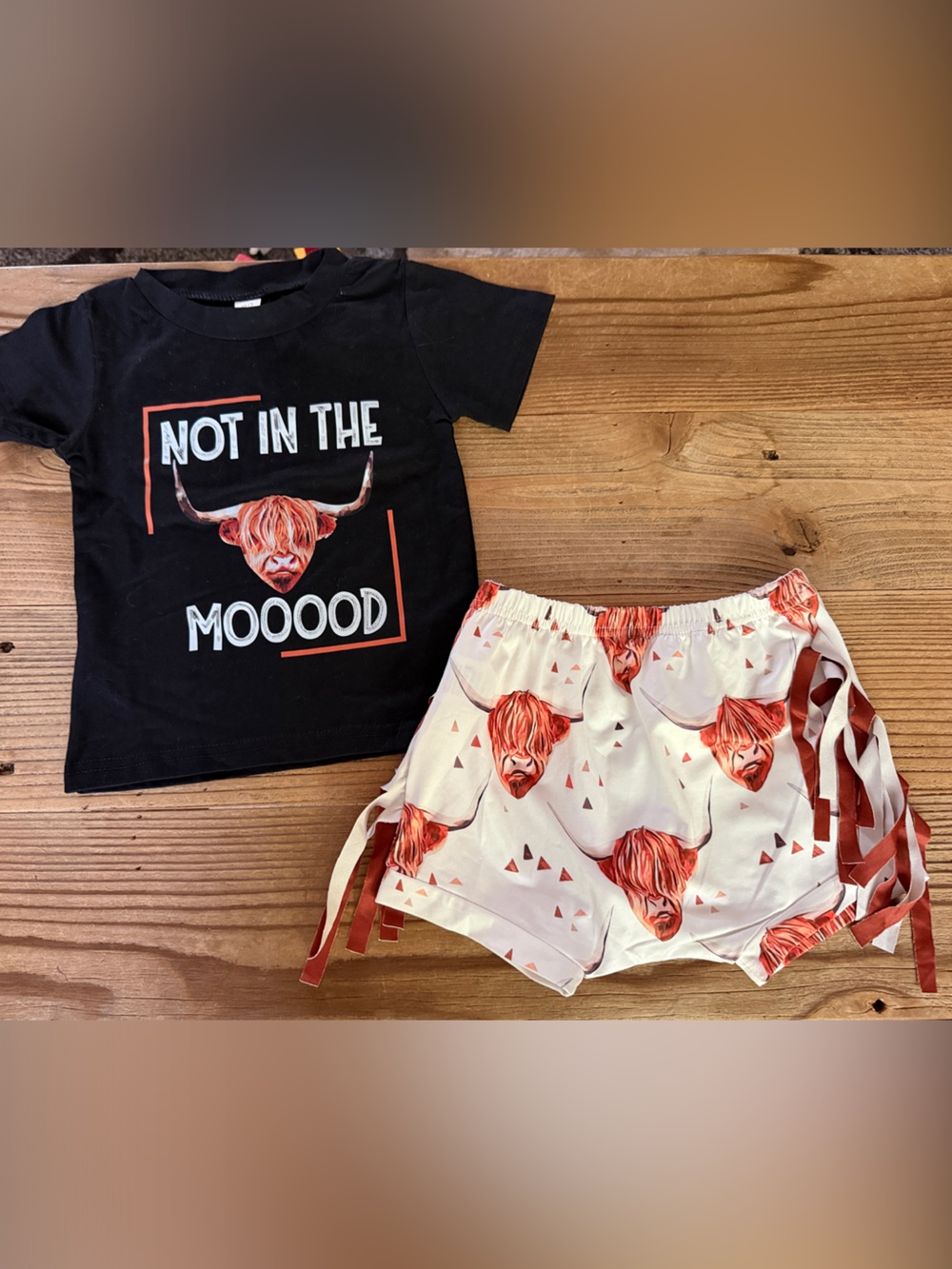 NWOT Not in the Mood Cow Set